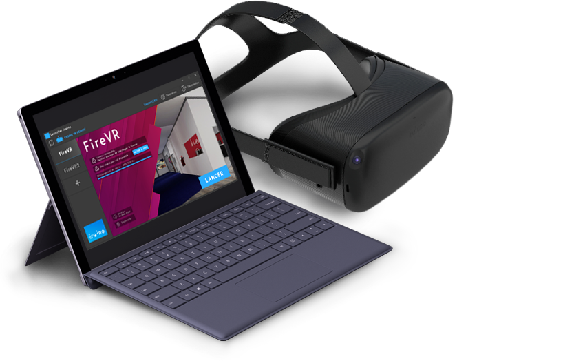 simulteur incendie virtuel fire vr